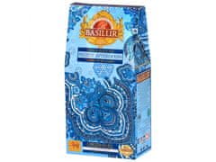 Basilur BASILUR Frosty Afternoon - Cejlonski listnati črni čaj z dodatkom beluševih in modrih cvetov, mareli in pomaranče, 100 g 1 kosi