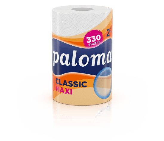 Paloma Maxi 1/1 - white, 2sl., 330 listov