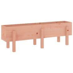 Vidaxl Vrtna visoka greda 121x30x38 cm trden les douglas