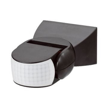 TIMMLUX Vodotesni infrardeči senzor gibanja 180° 1200W max. 12m IP65 črn