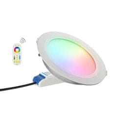 MiBoxer Pametni LED vgradni panel 12W 1056lm RGB+CCT Milight
