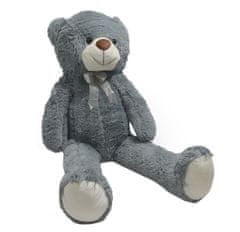 Aga4Kids Plišasti medvedek 130 cm Siv