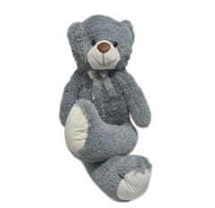 Aga4Kids Plišasti medvedek 130 cm Siv