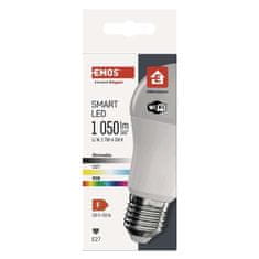 Emos GoSmart pametna LED žarnica, A60, 11 W, 1050 lm, E27, WiFi