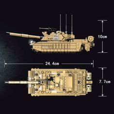 WOMA Challenger II tank, 461 kosov