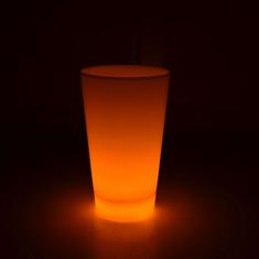 Sofistar Svetleči kozarci z RGB LED lučmi, 6 barv, 450ml, ABS plastika, za bare in zabave