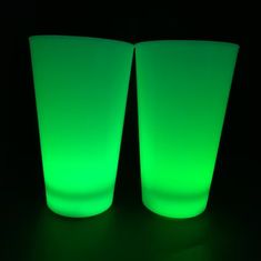 Sofistar Svetleči kozarci z RGB LED lučmi, 6 barv, 450ml, ABS plastika, za bare in zabave