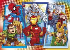 Clementoni Marvel Super Hero puzzle 2x20 + 2x60 kosov