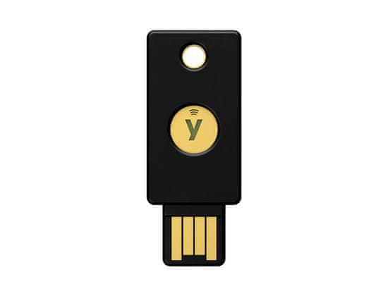 Yubico Security Key NFC varnostni ključ, FIDO2 U2F, USB-A, črn