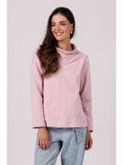 BeWear Ženska majica brez zapenjanja Trevriraunt B268 pudrasto roza S
