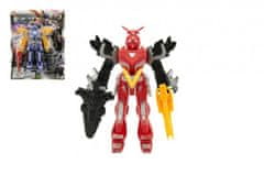 Teddies Figurica Transformerjevega bojevnika/robota iz plastike 15cm - mešanica barv