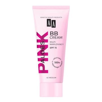 shumee AA Pink Aloe Multi-Moisturising krema za obraz BB št. 02 srednja 30 ml