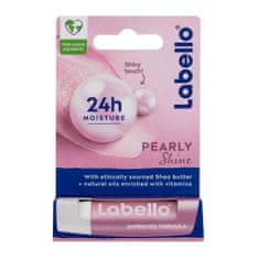 Labello Pearly Shine 24h Moisture Lip Balm vlažilen in negovalen balzam za ustnice 4.8 g