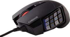 Corsair Scimitar Elite/Power/Optical/Wired USB/Black