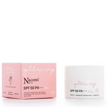 shumee Nacomi Next Level vlažilna krema SPF 50 UV