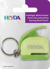 HEYDA Okrasni punč obesek - štirilistna deteljica 1 cm