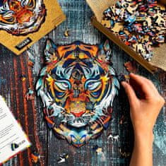 Lesene barvne uganke - Mighty Tiger