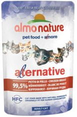 Almo Nature Alternative kapsule za mačke. piščanec 55g