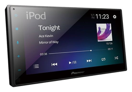 Pioneer SPH-DA160DAB avtoradio 2DIN, 6,8" LCD, DAB+, CarPlay, Android Auto, Bluetooth