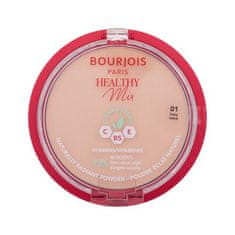 Bourjois Paris Healthy Mix Clean & Vegan Naturally Radiant Powder osvetljevalni puder 10 g Odtenek 01 ivory