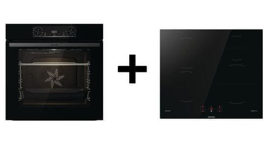 Gorenje BlackInduction set pečice in kuhalne plošče