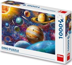 Dino Puzzle Planeti sončnega sistema 1000 kosov