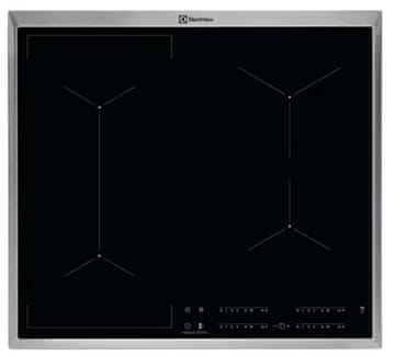 Electrolux EIV6340X 600 Bridge vgradna indukcijska kuhalna plošča