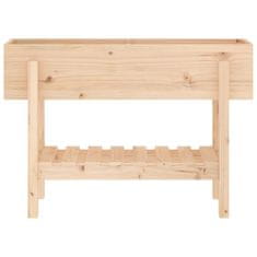 Vidaxl Visoka greda 101x30x69 cm trdna borovina
