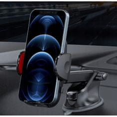 Malatec Univerzalni nastavljiv avto nosilec za telefon in tablice s priseskom