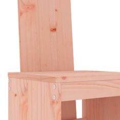 Vidaxl Barski stolček 2 kosa 40x42x120 cm trdna douglas jelka