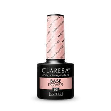 Claresa Base Power podlaga za hibridni lak za nohte št. 03 5 g