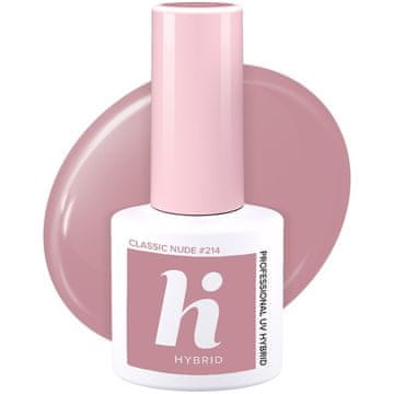 HI HYBRID 214 Classic Nude hibridni lak za nohte