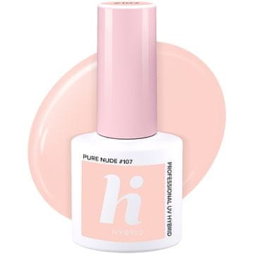 shumee Hi Hybrid hibridni lak za nohte št. 107 Pure Nude 5 ml