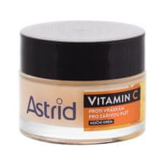 Astrid Vitamin C nočna krema proti gubam 50 ml za ženske
