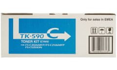 Kyocera Toner TK-590C/ FS-C2026MFP/ C2126MFP/ 5 000 strani/ cian