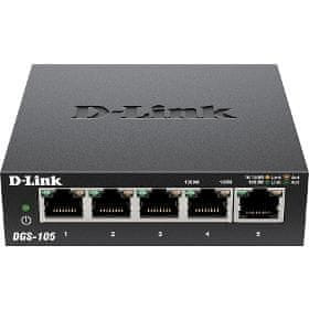 D-Link DGS-105/E 5-portno gigabitno stikalo