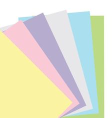 Filofax navaden papir A5 - pastelni