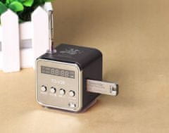 hurtnet LED brezžični USB akumulatorski FM radio LCD MP3 Bluetooth