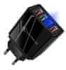 Kraft&Dele 4x USB 3.0 hitri polnilec 220V z LED 3.1A