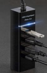 Izoksis 4 vratni USB 3.0 razdelilnik priklopna postaja razdelilec + adapter