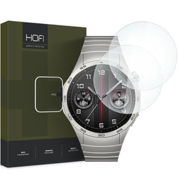 shumee Hofi Glass Pro+ 2 paketa kaljenega stekla za Huawei Watch GT 4 (46 mm), prozorno