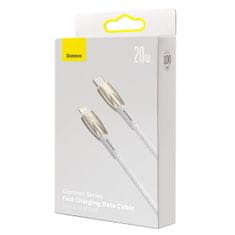 BASEUS Kabel za hitro polnjenje iPhone USB-C - Lightning 480 Mb/s PD 20 W 1 m bel