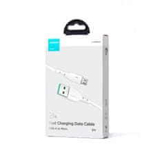 Joyroom Kabel z LED indikatorjem USB - micro USB 2,4 A, 2 m, bel