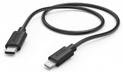 Hama kabel za iPhone, USB-C - Lightning, 0,75 m (00187277)