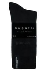 Bugatti 6 PAKET - nogavice 6703E -610 črne (Velikost 43-46)