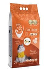 Posteljnina Vancat litter bentonit Orange 5kg