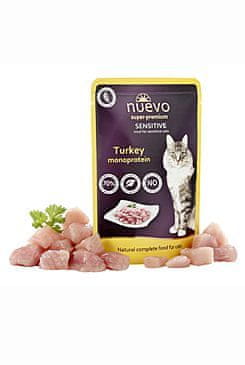Nuevo cat pocket Sensitive puranji monoprotein 85g