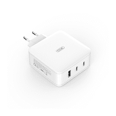 XO Polnilec CE14 1x USB QC3.0, 2X USB-C PD 100W