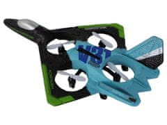 Lean-toys Letalo Fighter R/C, modro