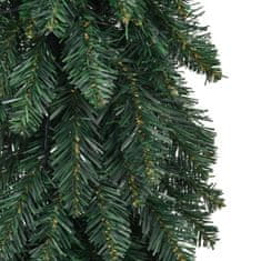 Vidaxl Umetna osvetljena novoletna jelka 80 LED diod + sneg 150 cm